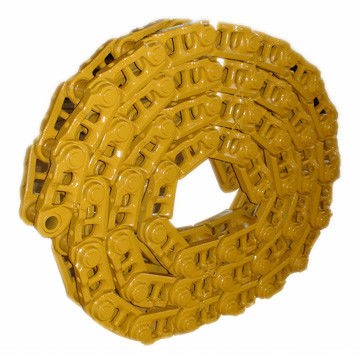 SD16 D65 Bulldozer Excavator Track Link Chain Κίτρινο για μεταφορά γης