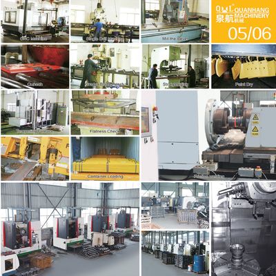 Τμήματα υποτροχιάς σκάφους SH200: κυλίνδροι μεταφοράς, μηχανοκίνητοι, τέσσερις τροχοί και μία τροχιά, κατάλληλα για σκάφους Sumitomo και μηχανήματα εξορυκτικής μηχανικής