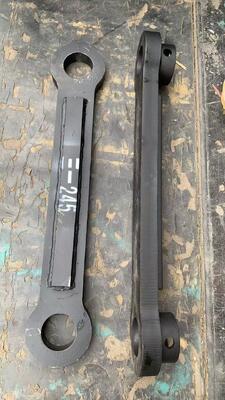 Sany SY245 εξορυκτής ενισχυμένη και ενισχυμένη ράβδος σύνδεσης κουβάς, σφυρηλατημένο κράμα χάλυβα ράβδος σύνδεσης τύπου H, ειδικό αδιάσπαστο αξεσουάρ