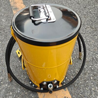 6L Κουβάς λίπους με λειτουργία ποδιού, αντλία λίπους υψηλής πίεσης με πετάλι για λίπανση μηχανών σκάφους